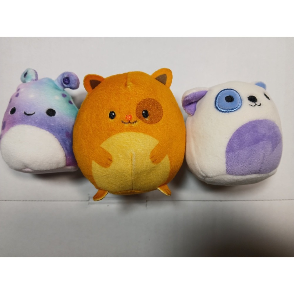 Gabby's Dollhouse Hamster Kitty 3" Plush DreamWorks + Small Squishmallows